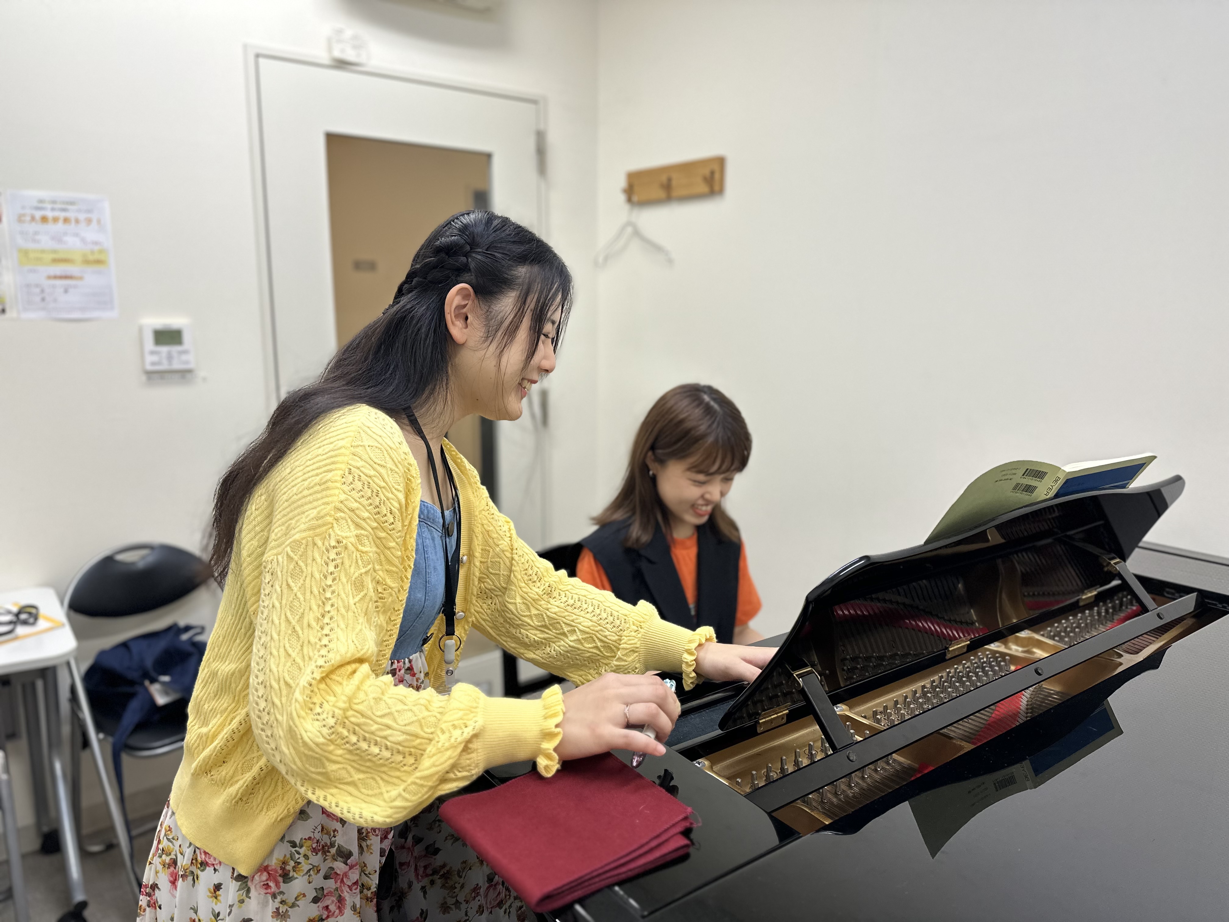ピアノは楽譜読めないといけないの?というご不安をお持ちの方や初心者の皆さんも安心してください!生徒様に合わせて寄り添ったレッスンを実施しています。