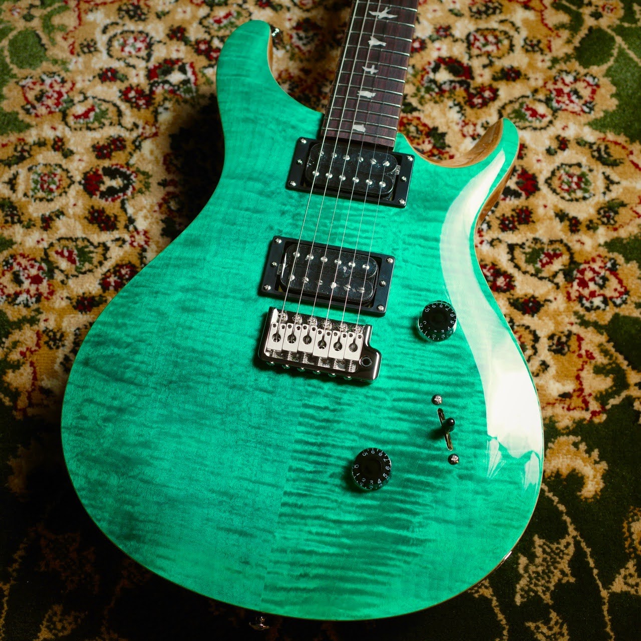新品PRS SE Custom24 Turquoise エレキギター ポールリードスミス(Paul Reed Smith)