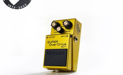 【銀ネジ】BOSS SD-1-B50A 50th Anniversary Pedals 【メタリック塗装筐体】