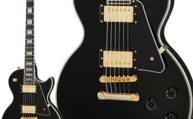 【黒いレスポールカスタム】Epiphone Les Paul Custom Ebony エレキギター
