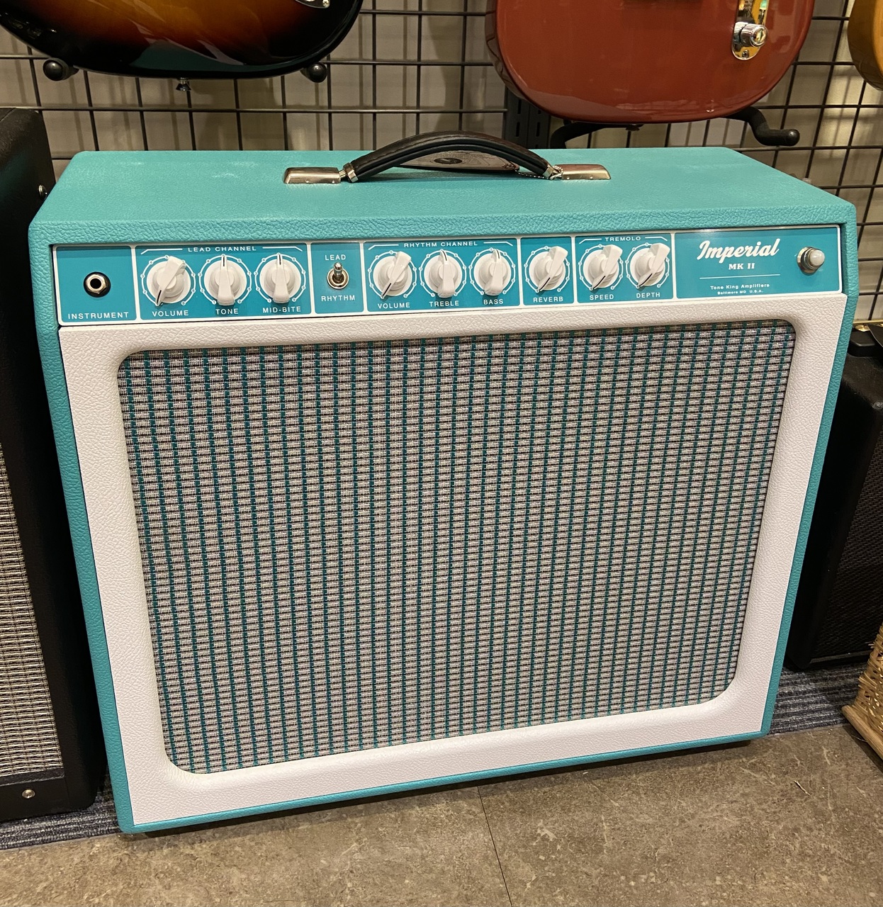 新品Tone King Imperial MK II, Turquoise