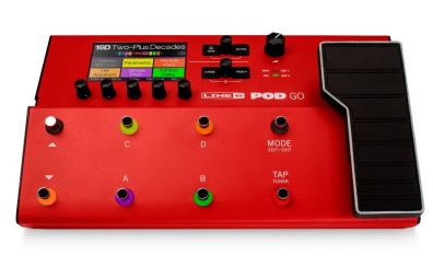 【数量限定】LINE 6 POD GO LTD【限定モデルの赤い筐体】