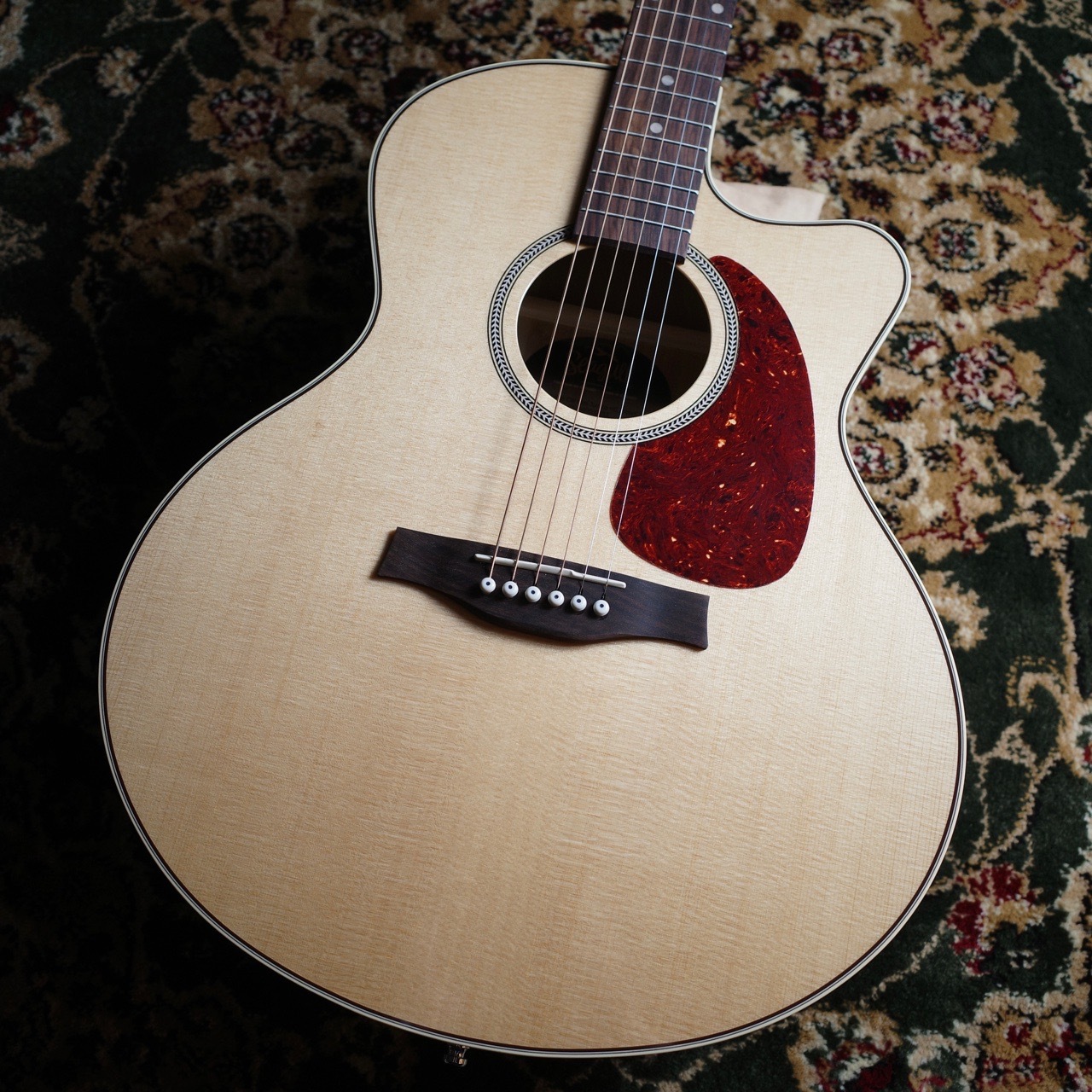 Seagull (シーガル) Performer CW Mini-Jumbo Flame Maple PRESYS II ...