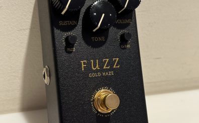 完売しました【中古傷なし、美品個体】HTJ-WORKS GOLD HAZE FUZZ  エフェクター