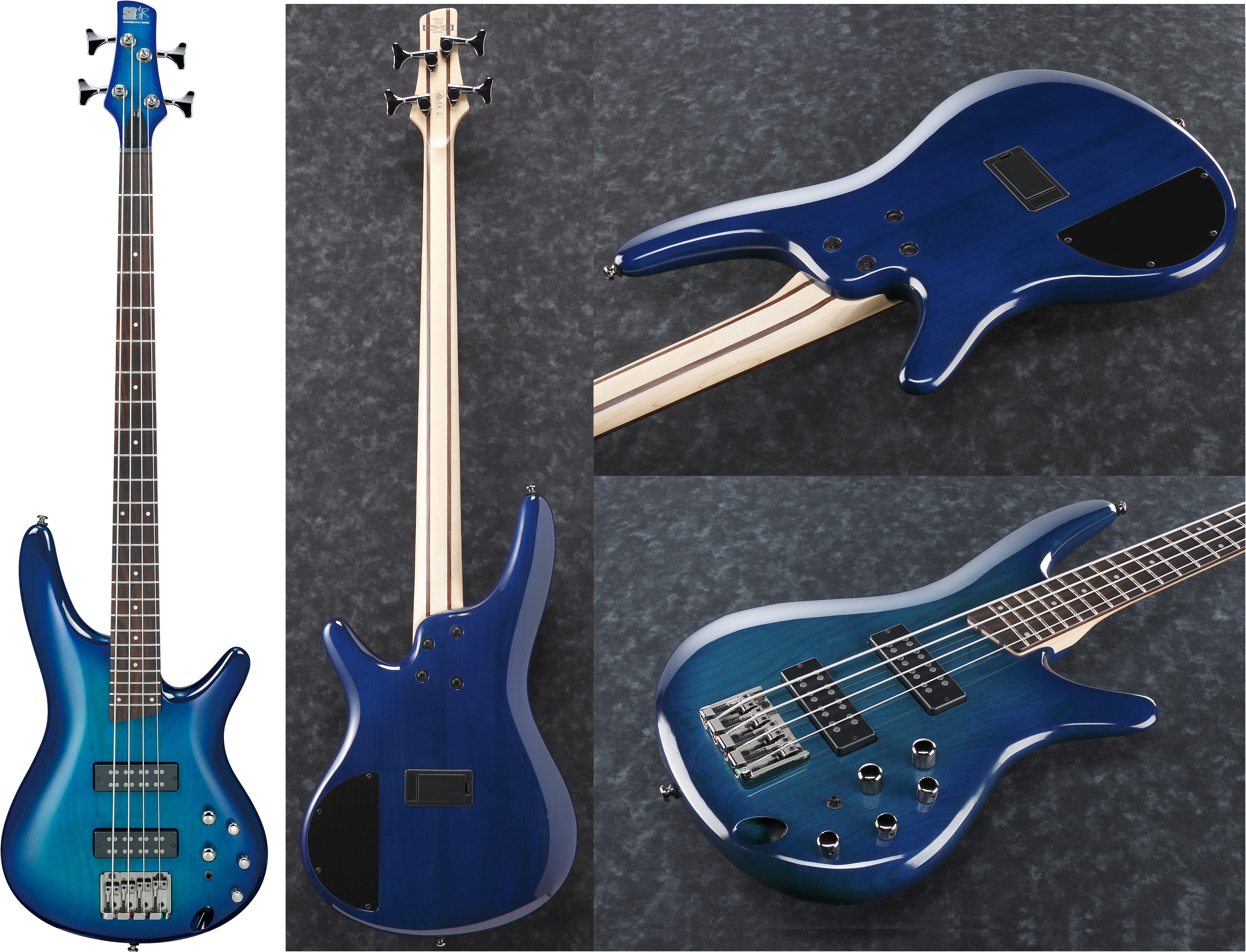 新品Ibanez SR375E SPB(Sapphire Blue)