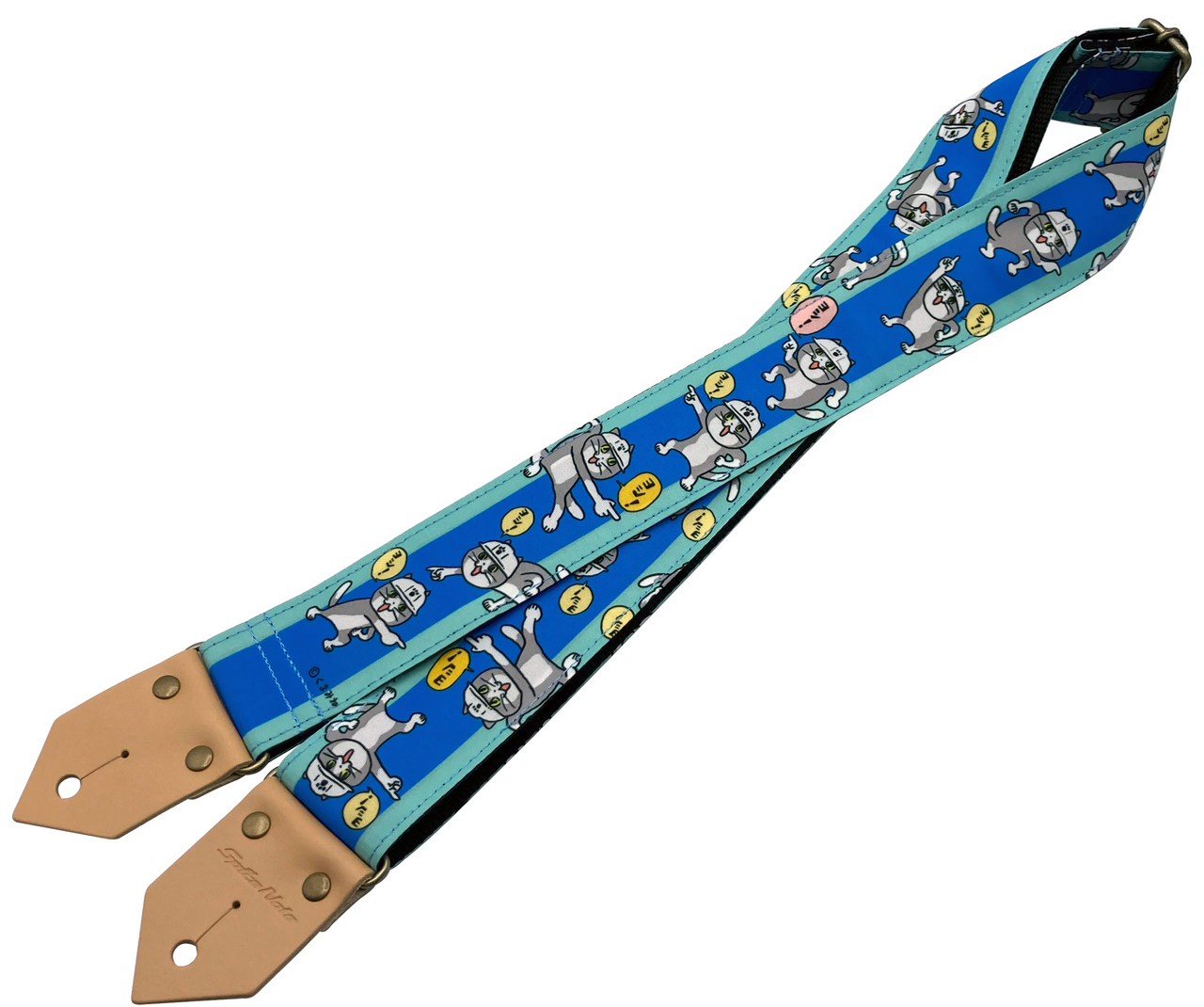 新品SpiceNote 仕事猫まみれストラップ【安心ブルー】