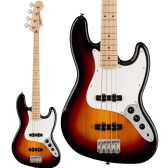 Squier by Fender Affinity Series Jazz Bass Maple Fingerboard White Pickguard 3-Color Sunburst エレキベース ジャズベース