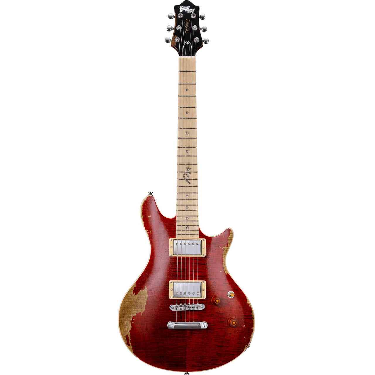 新品BanG Dream! POTBELLY FM R na / Distressed See Thru Wine Red