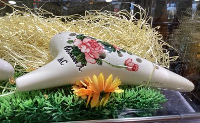 OSAWA OCARINA AC-SI-SP1【ボタン柄が特徴のオカリナ】