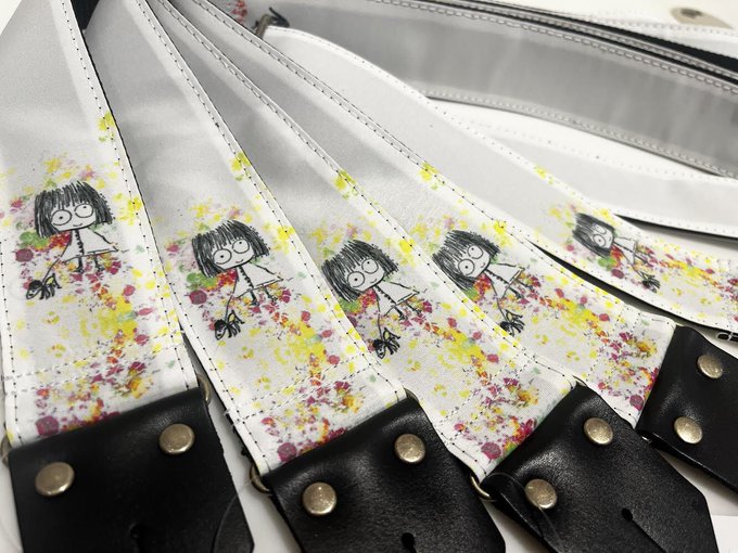 新品神聖かまってちゃん の子 シグネイチャーストラップ ES-SKC01/WH