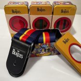 人気のビートルズシリーズのギターストラップが入荷