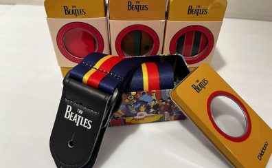 人気のビートルズシリーズのギターストラップが入荷