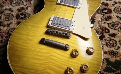 【待望の入荷】Gibson Custom Shop 1959 Les Paul Standard Reissue Heavy Aged Green Lemon Fade #932808