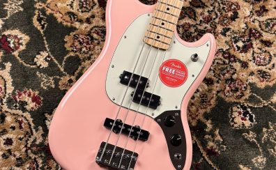 Fender Limited Edition MUSTANG BASS PJ Maple Fingerboard Shell Pink ムスタングベース シェルピンク【日本国内未発売カラー】