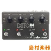 【入荷】tc electronic Ditto X4 Looper コンパクトエフェクター ルーパー