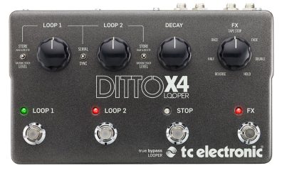 【入荷】tc electronic Ditto X4 Looper コンパクトエフェクター ルーパー