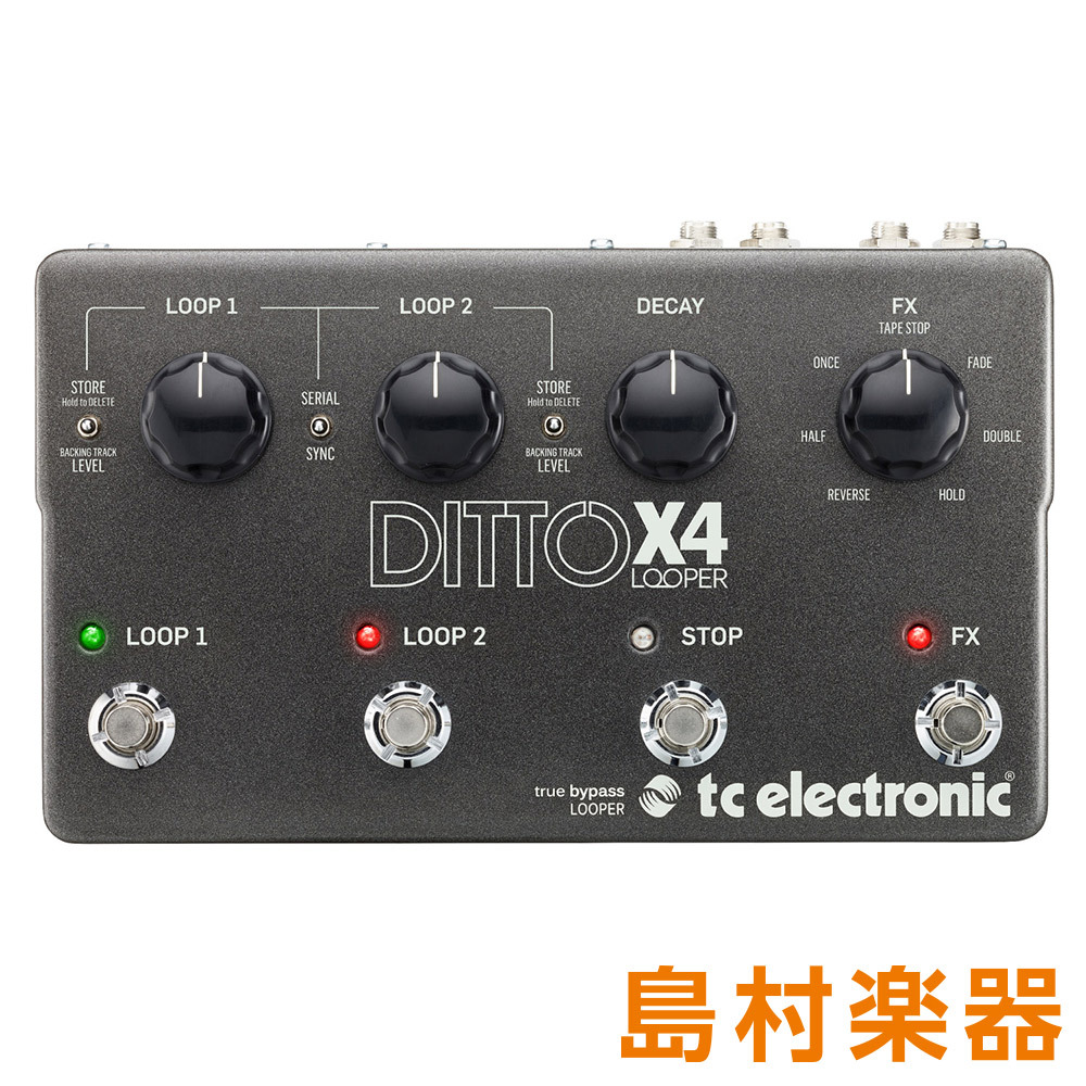 新品tc electronic Ditto X4 Looper