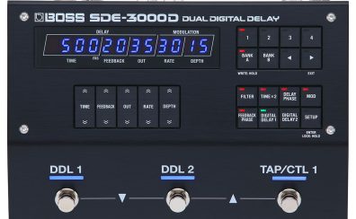 BOSS SDE-3000D デュアルデジタルディレイ 【名機 SDE-3000を再現】