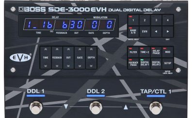 BOSS SDE-3000EVH デュアルデジタルディレイ 【EVHコラボモデル】