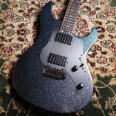 Black Smoker Futura-B HH / Black Sparkle-PurpleHeart【個性が爆発した力強いブラックスパークル】