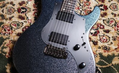 Black Smoker Futura-B HH / Black Sparkle-PurpleHeart【個性が爆発した力強いブラックスパークル】