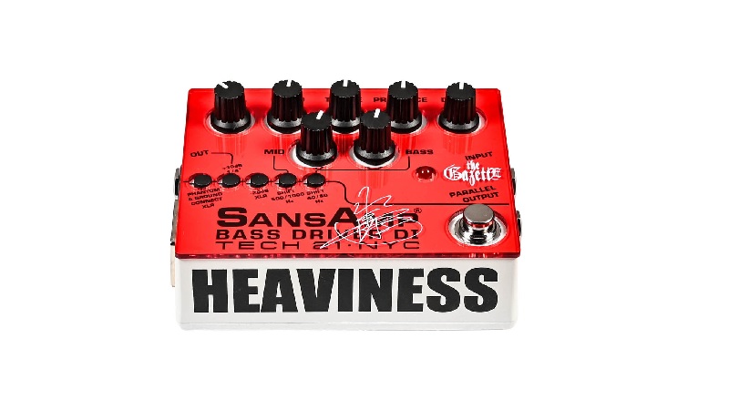 新品TECH 21 BASS DRIVER DI-HEAVINESS