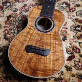 【新入荷】Leaf Instruments Teriha-C-K/K Custom【 Hawaiian curly Koa Body】