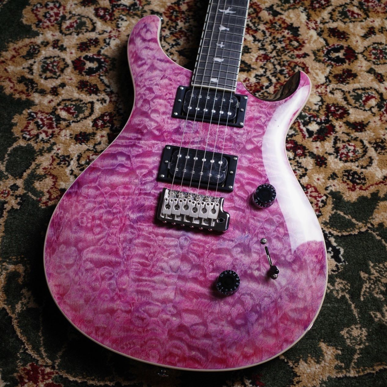 新品Paul Reed Smith(PRS) SE CUSTOM 24 Quilt Package Violet