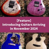 【Feature】Introducing Guitars Arriving in November 2024