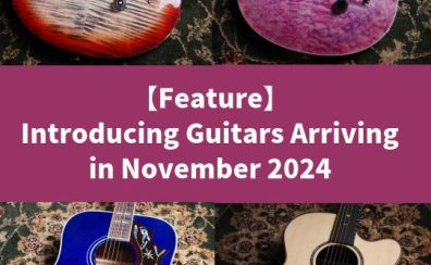 【Feature】Introducing Guitars Arriving in November 2024
