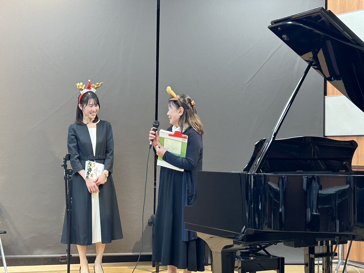 演奏後は三浦先生からインタビュー！！！