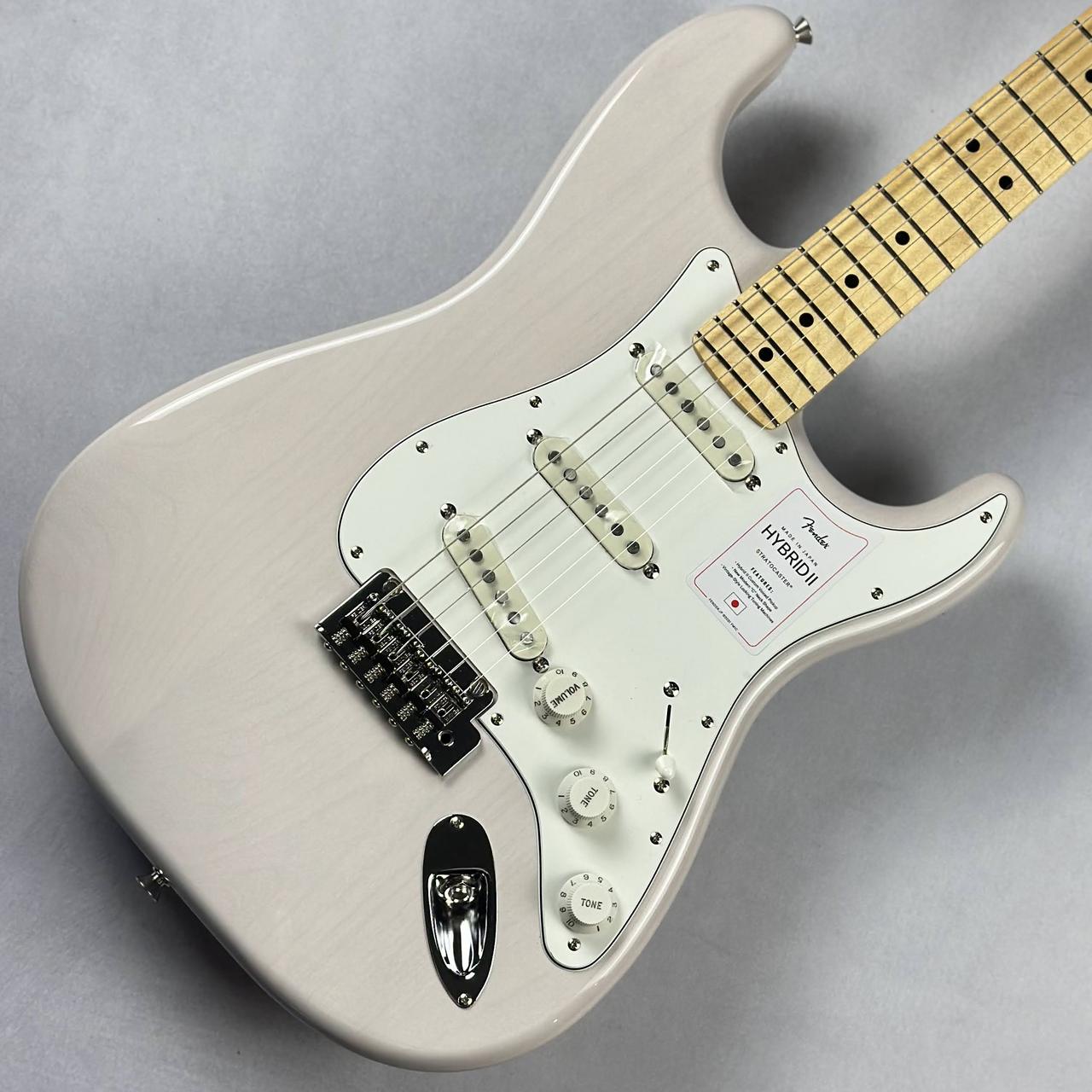新品Fender Made in Japan Hybrid II Stratocaster US Blonde