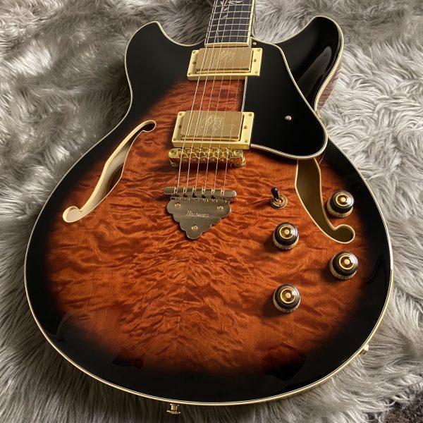 【新品】<br />
Ibanez AS93QMSP -Dark Brown Sunburst [SPOT MODEL]<br />
<br />
￥123,800 