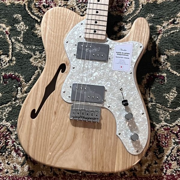 【新品】<br />
Fender Made in Japan Traditional 70s Telecaster Thinline Maple Fingerboard Natural<br />
<br />
<br />
￥181,500 