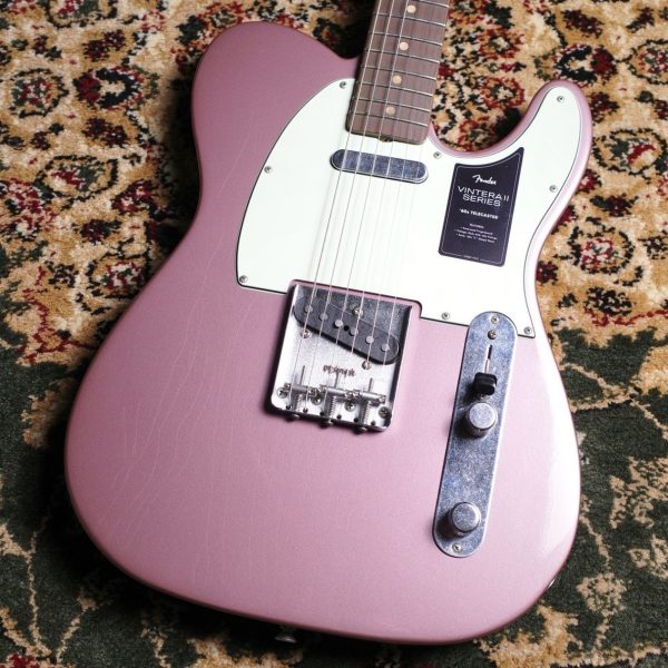 【新品】<br />
Fender Limited Edition Vintera II Road Worn 60s Telecaster Burgundy Mist Metallic 【3.44kg】<br />
<br />
<br />
¥269,500 