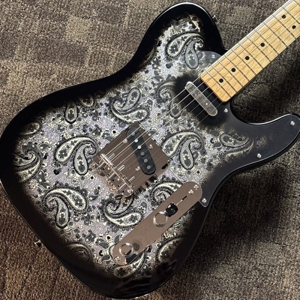 【新品】<br />
Fender LTD TELE BK PAISLEY #JD25024514【≒3.40kg】<br />
<br />
￥159,500