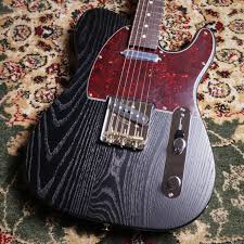 Fender Made In Japan Limited Telecaster Raw Ash Black