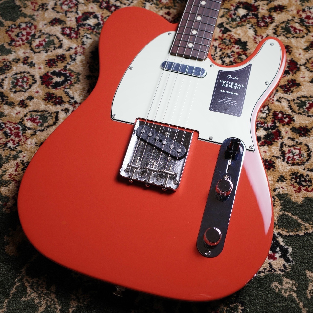 新品Fender Vintera II '60s Telecaster Fiesta Red 