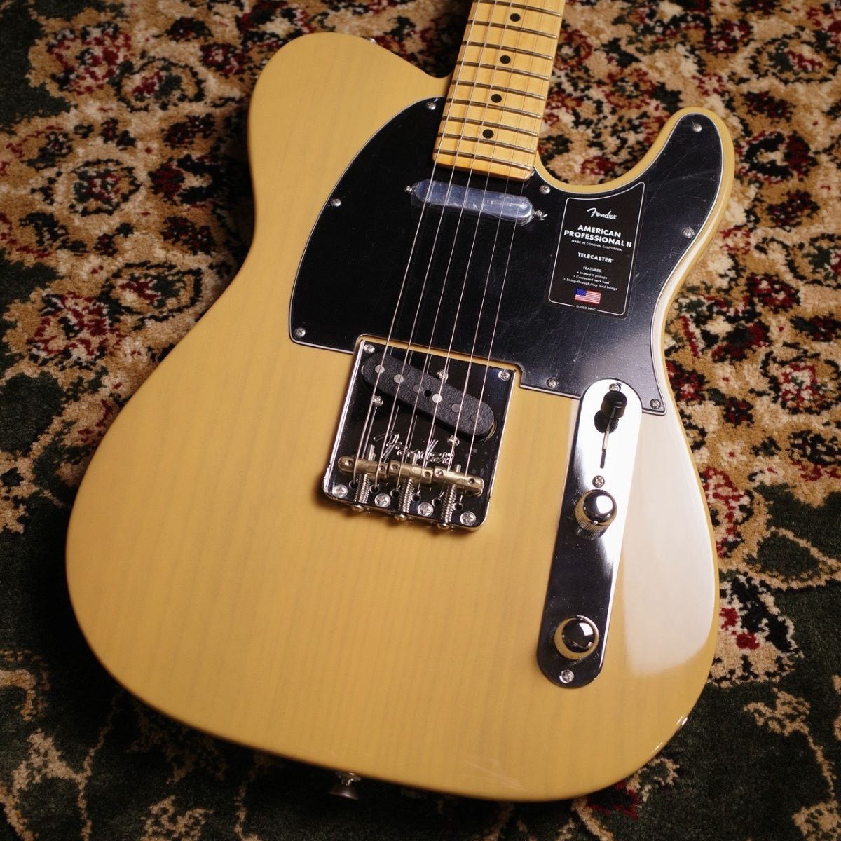 新品Fender American Professional II Telecaster Butterscotch Blonde