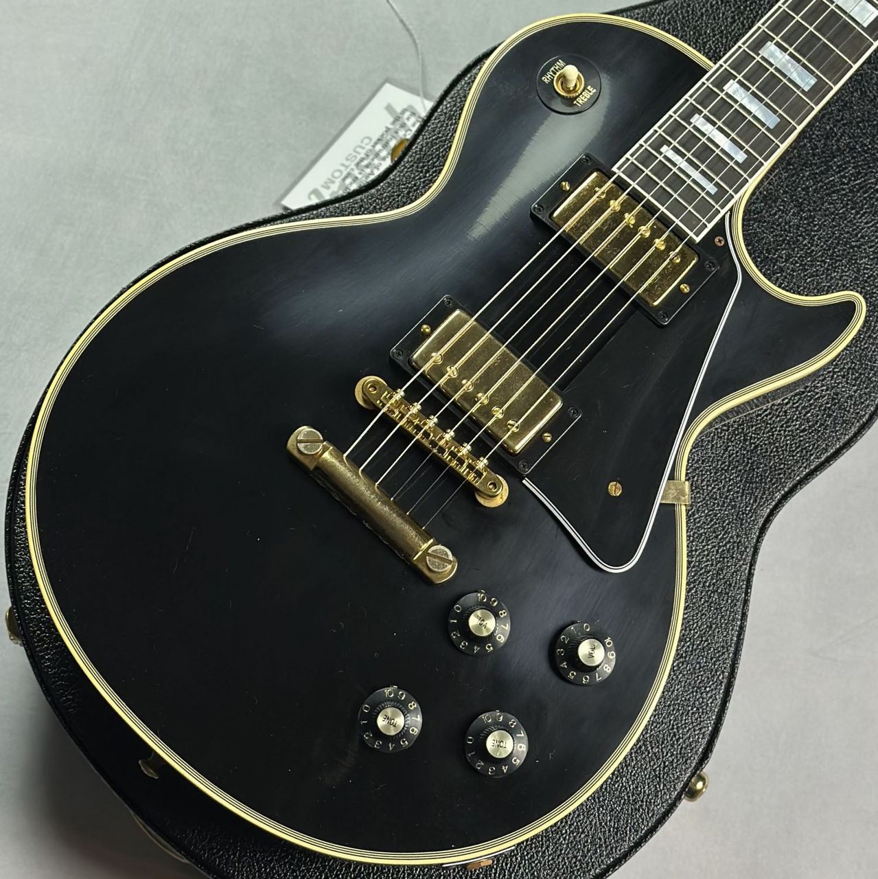 新品Gibson Murphy Lab 1968 Les Paul Custom Ebony Ultra Light Aged