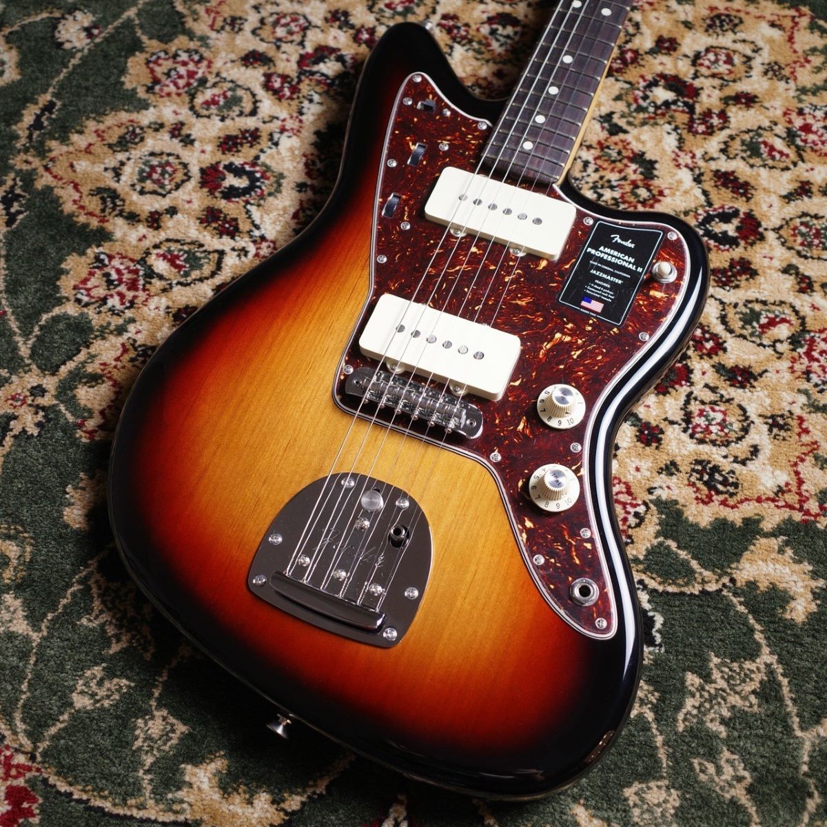 新品Fender American Professional II Jazzmaster 3-Color Sunburst