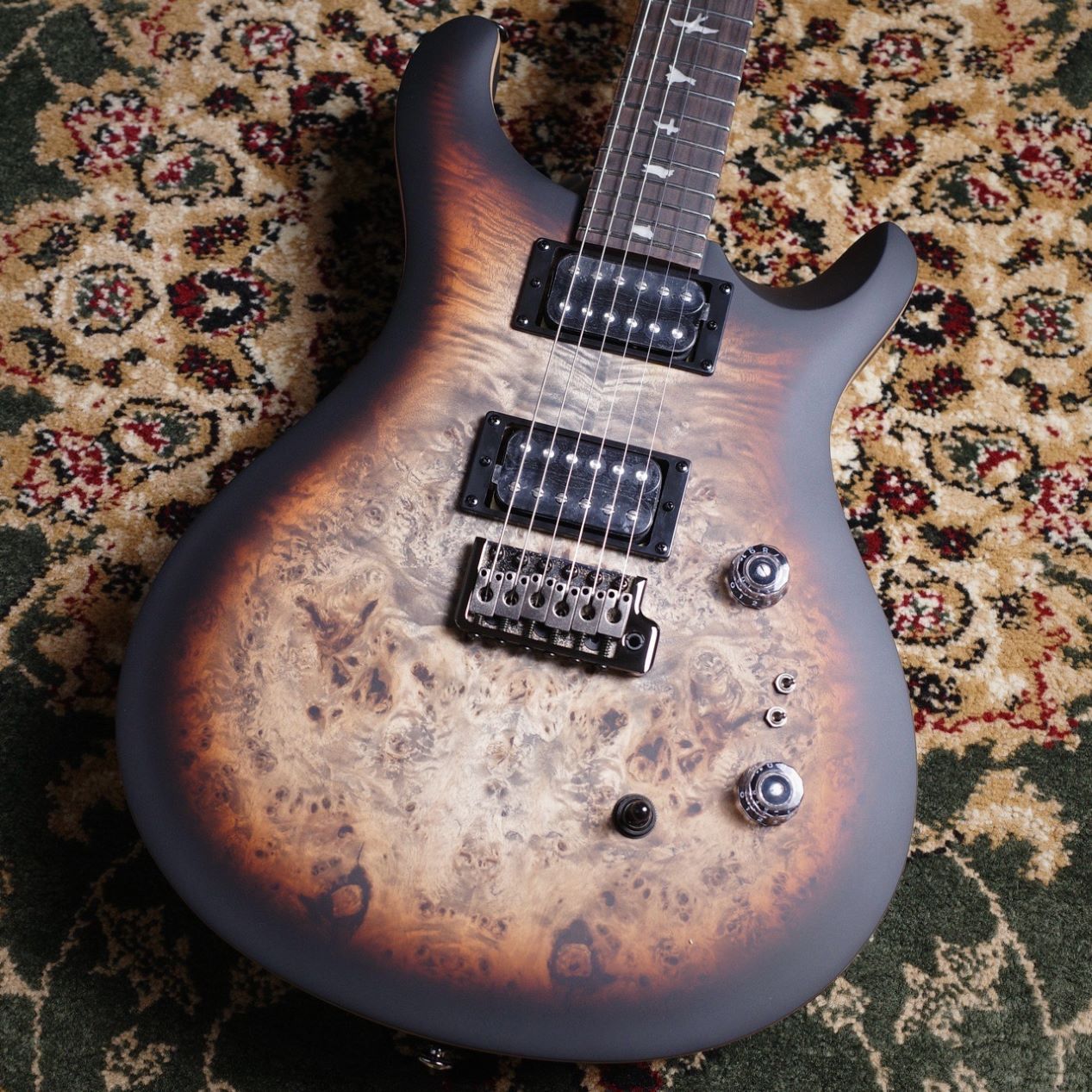 新品Paul Reed Smith(PRS) SE Custom 24-08 Poplar Burl Limited Edition / Charcoal Cherry Midnight Burst