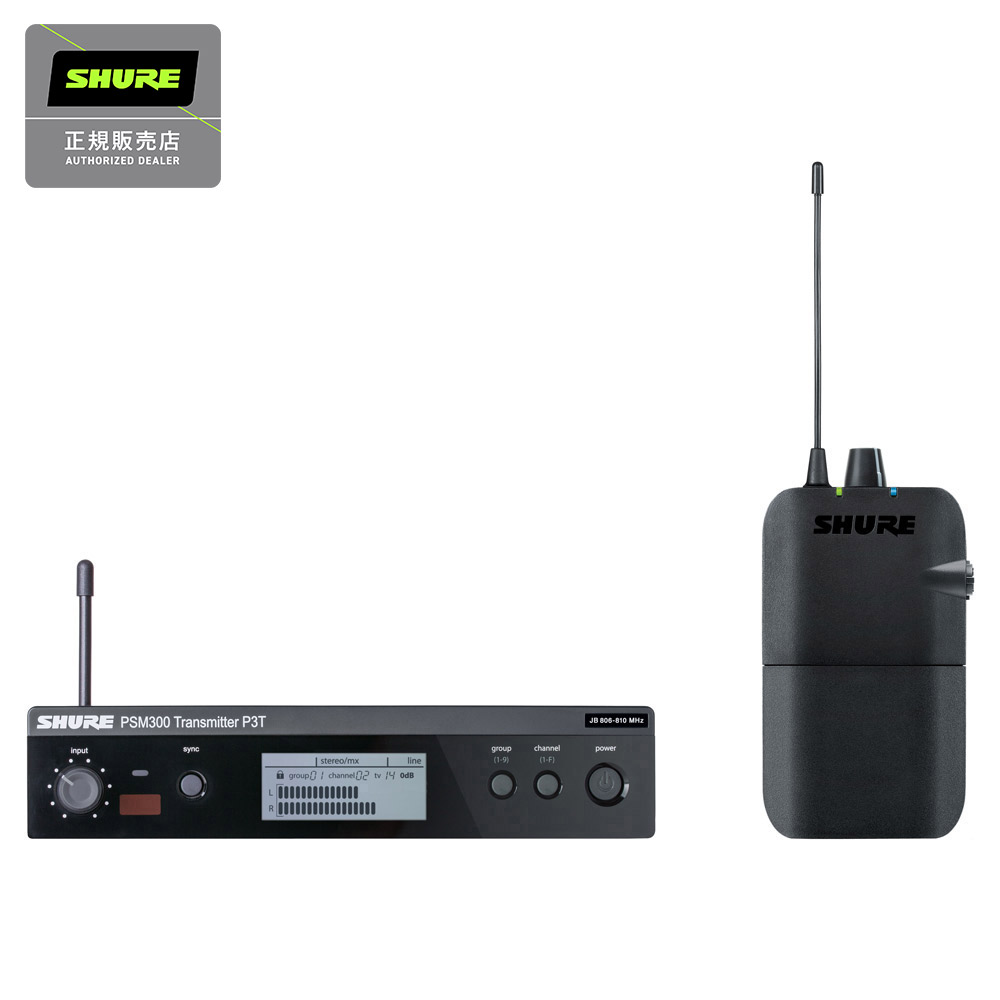 SHURE PSM300 P3TR