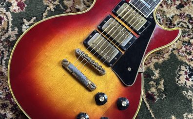【現物画像】Gibson Les Paul Custom 3PU Cherry Sunburst SN:633935/≒4.76kg/1970年代/委託販売品