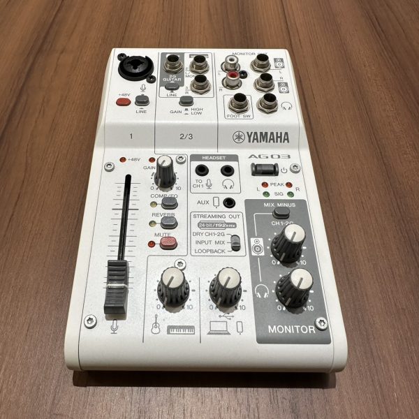 YAMAHA AG03 MK2 white【現物画像】<br />
<br />
¥12,100 