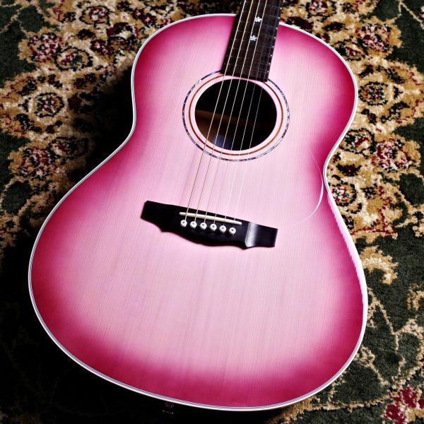 【新品】<br />
K.Yairi SRF-SAKURA CTM Pink Warm Burst プレミアム・セレクション限定モデル／ギグケース付<br />
<br />
<br />
¥199,100 