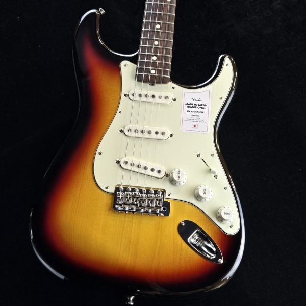 【新品】<br />
Fender Made in Japan Traditional 60s Stratocaster - 3-Color Sunburst【現物画像】【3.49kg】<br />
¥137,500 