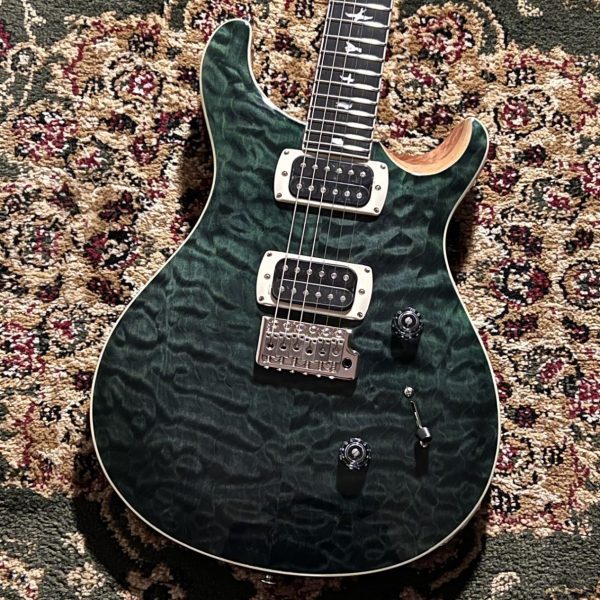 【新品】<br />
Paul Reed Smith(PRS) SE CU24 QP TEAL BLK　【≒3.63kg】<br />
￥161,700