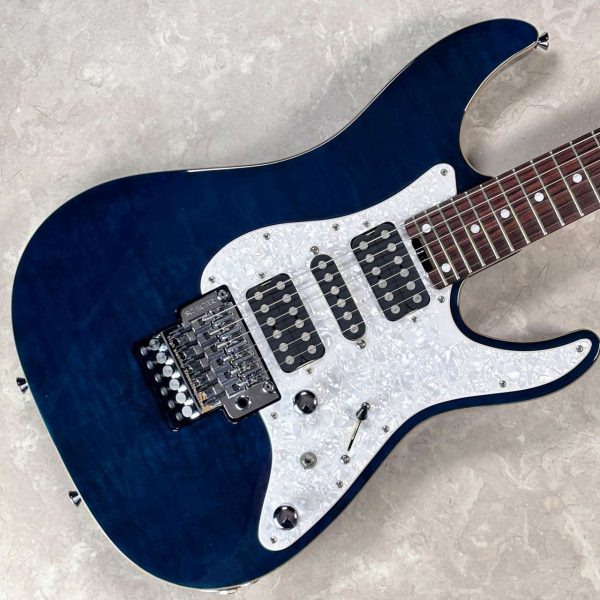 SCHECTER SD-2-24-AL/R See-thru Blue エレキギター【現物画像/3.99kg】<br />
¥92,400 