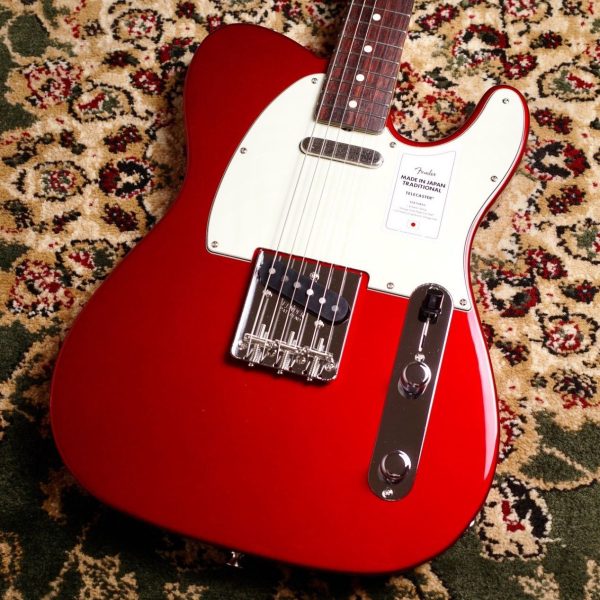 【新品】<br />
Fender Made in Japan Traditional 60s Telecaster Rosewood Fingerboard Candy Apple Red 【3.26kg】 <br />
<br />
¥137,500